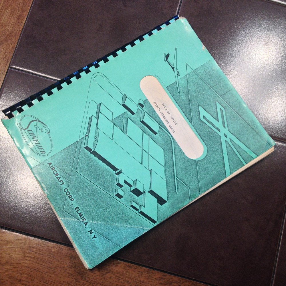 Schweizer SGS 1-36 Pilot's Operating Manual