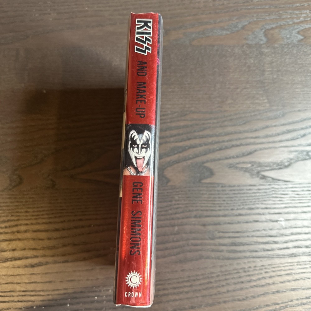 Kiss and make up, Gene Simmons, 2001 HC book, Kiss Gene Simmons Signed