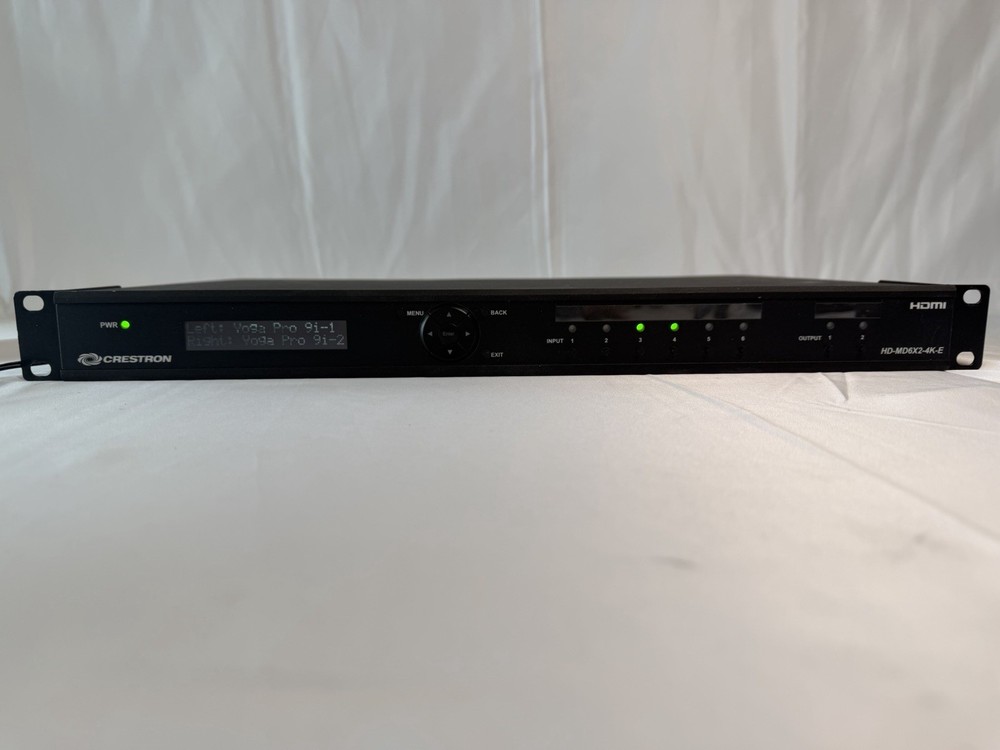 Crestron HD-MD6X2-4K-E HDMI Switcher