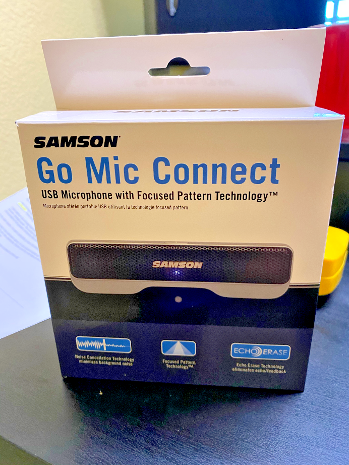 Computer USB Stereo Microphone with Focused Pattern Technology - Go Mic Connect