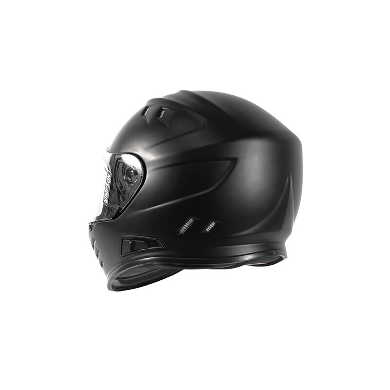 Simpson Helmet GBDL3; Ghost Bandit Large Full Face Flat Black DOT/ECE