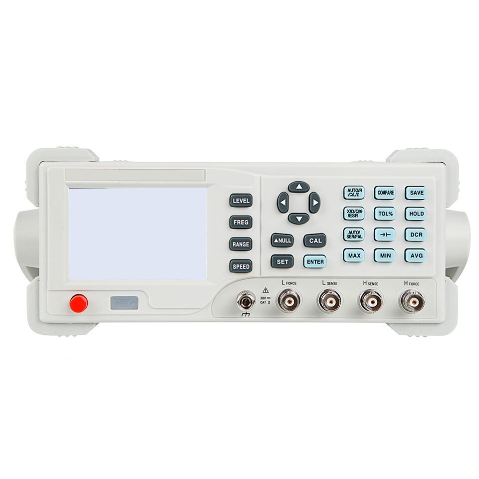 LCR Meter Benchtop Digital Bridge Data Logging Function Max Mini Average Value