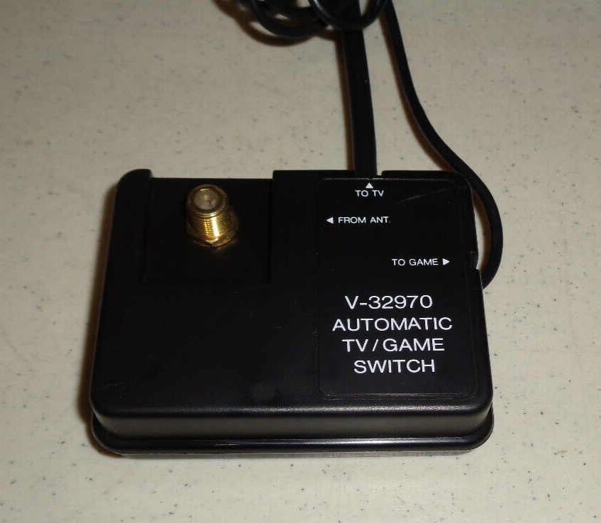 ~V-32970 Super Nintendo NES SNES Atari RF TV/Game/Computer Switch AV Cable~