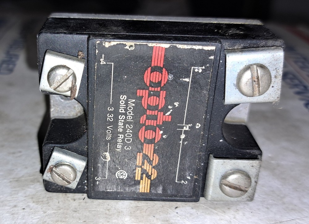 OPTO 22 240D3 Solid State Relay Modules 3-32V Input, 240V 3A AC ~ US STOCK!