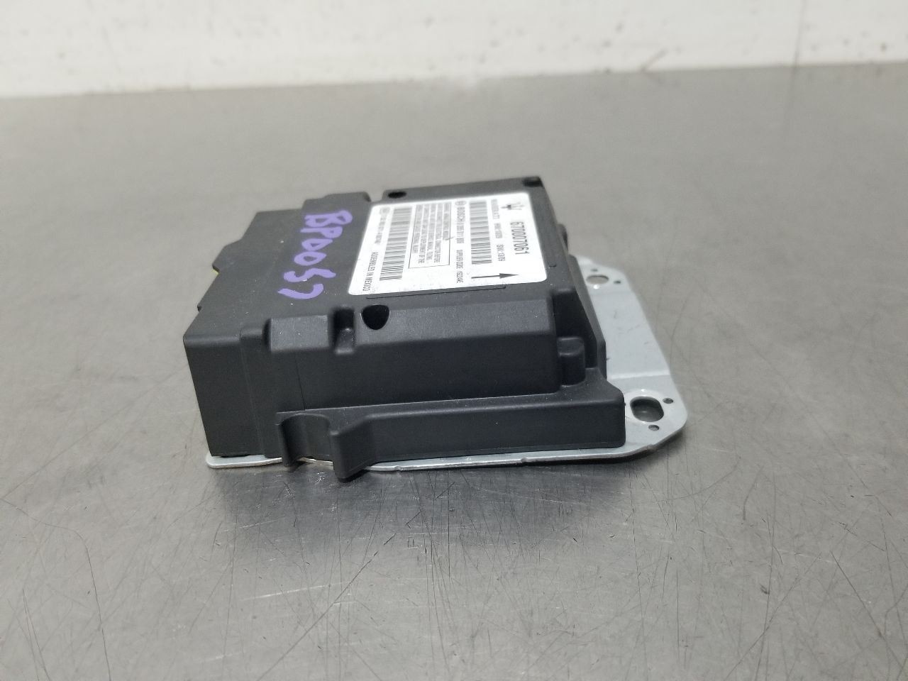 14 2014 MASERATI GHIBLI SQ4 SRS CONTROL MODULE 670007061