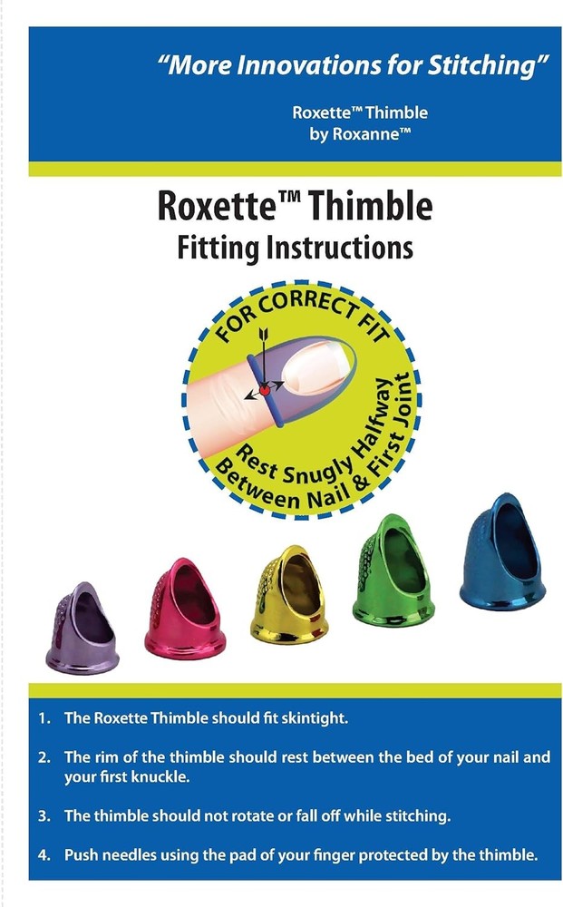 Roxette Thimble Large Green