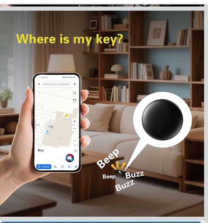Mini GPS Tracker for Vehicles – Hidden Magnetic Car Tracker Device, Real-Time...