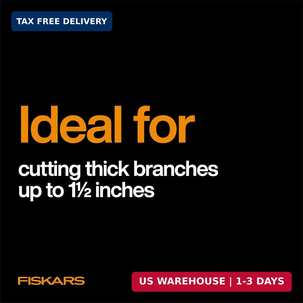 Fiskars Loppers for Tree Trimming, Heavy Duty, with Extendable Handle (24.5"-37"