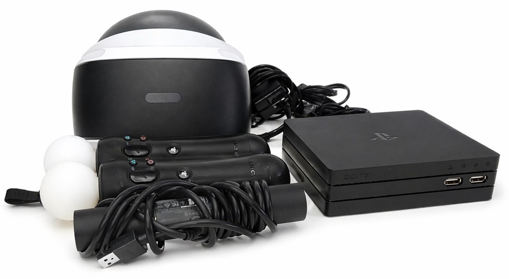 Sony PS4 VR Bundle Camera, Motion Controllers & Processor Unit, W/PS5 Adapter