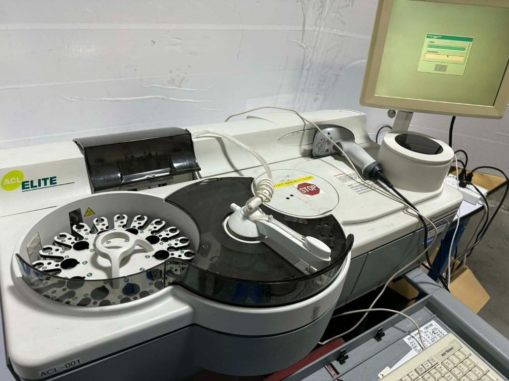 Instrumentation Laboratory ACL Elite Coagulation Analyzer System with Software