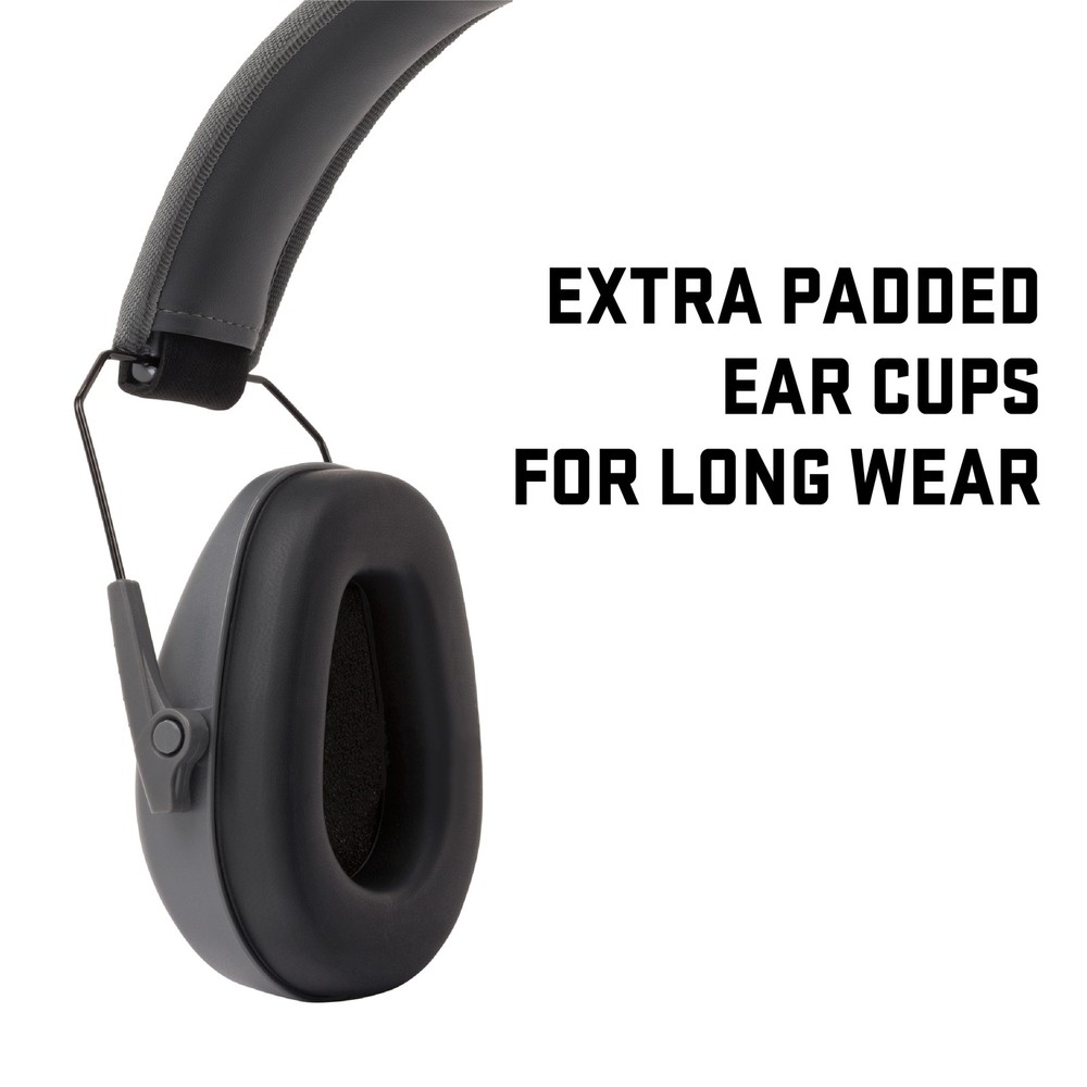 ULTRX™ Slim Profile Passive Earmuff, Gray