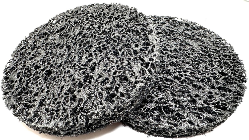 2 Pack 7” Diameter S XCS Hook and Loop Coating Removal Disc, Silicon Carbide ...