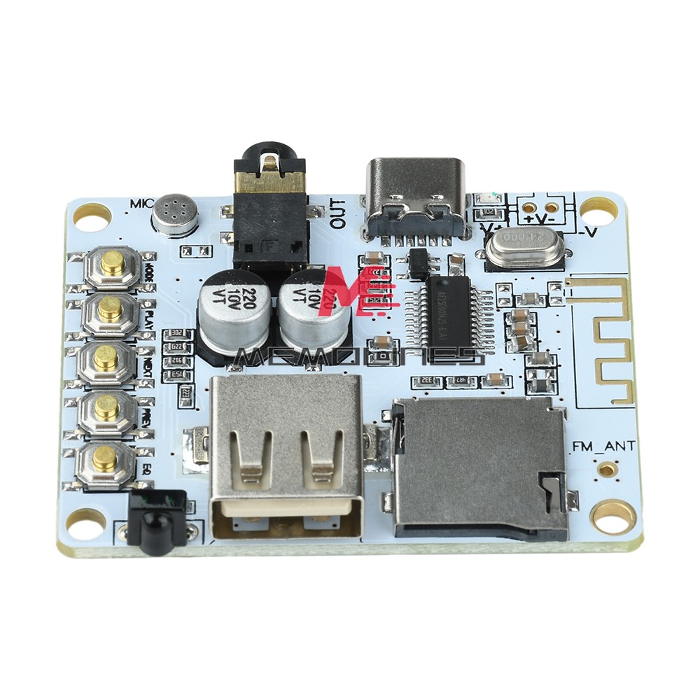 Bluetooth 5.4 Audio Receiver Board mp3 Lossless Decoder Decoding Module Type C