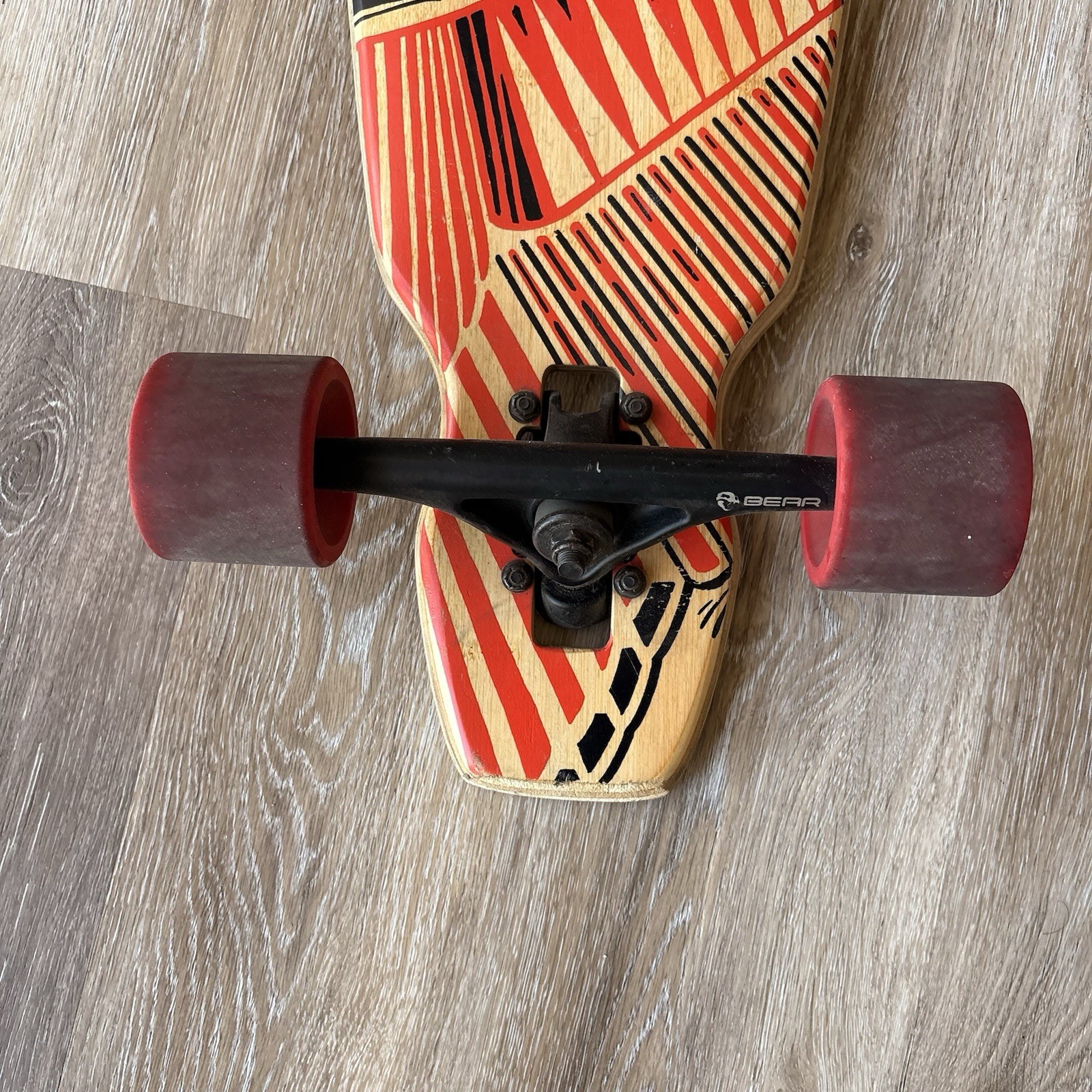 Landyachtz BattleAxe Thunderbird 40" Longboard Bear Trucks Hawgs 69mm Wheels