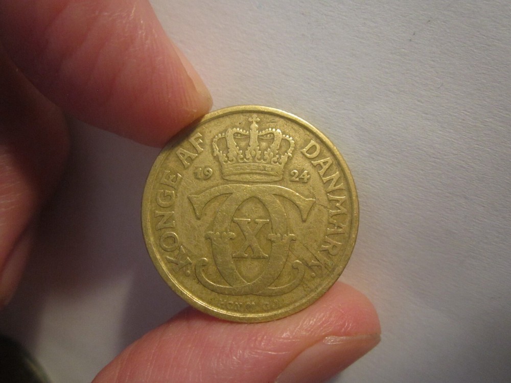 KEY DATE 1924 DENMARK 1 KRONE