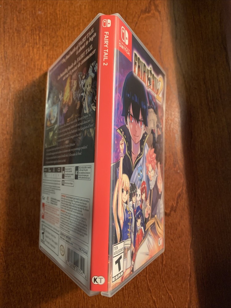 Fairy Tail 2 - Nintendo Switch / Case ONLY / No Game / Authentic USA / Fast Ship
