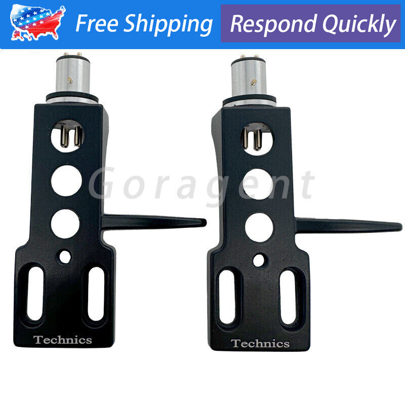2PCS For Technics 1200 1210 MK2 Phono Stylus Cartridge Unit Turntable Headshell