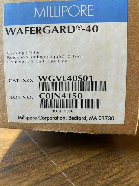 MILLIPORE  FILTER,  WGVL40S01,  wafergaurd