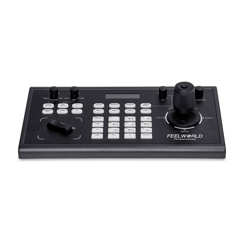 Feelworld KBC10 PTZ Camera Controller Supports Joystick Keyboard Control PoE os6