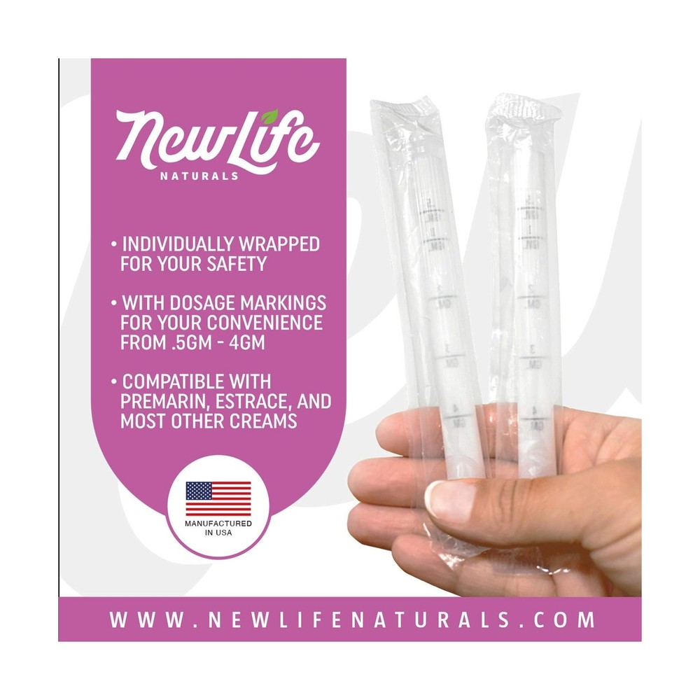 Disposable Plastic Vaginal Applicator Pack: Hygienic Threaded Injector Applic...
