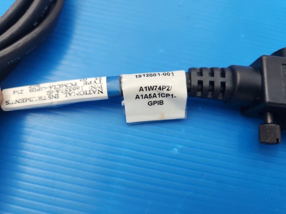 National Instruments 186557A-02 PCMCIA GPIB Cable