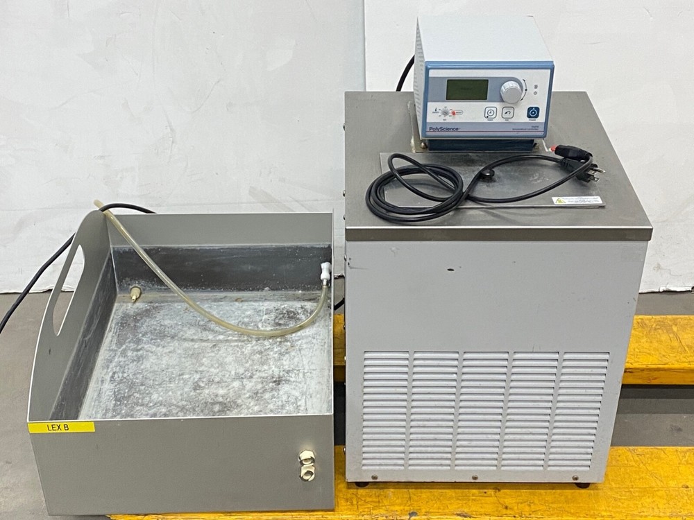 QTY (2) - PolyScience 9502A11C Circulating Heated Water Baths 13L Capacity + Bin