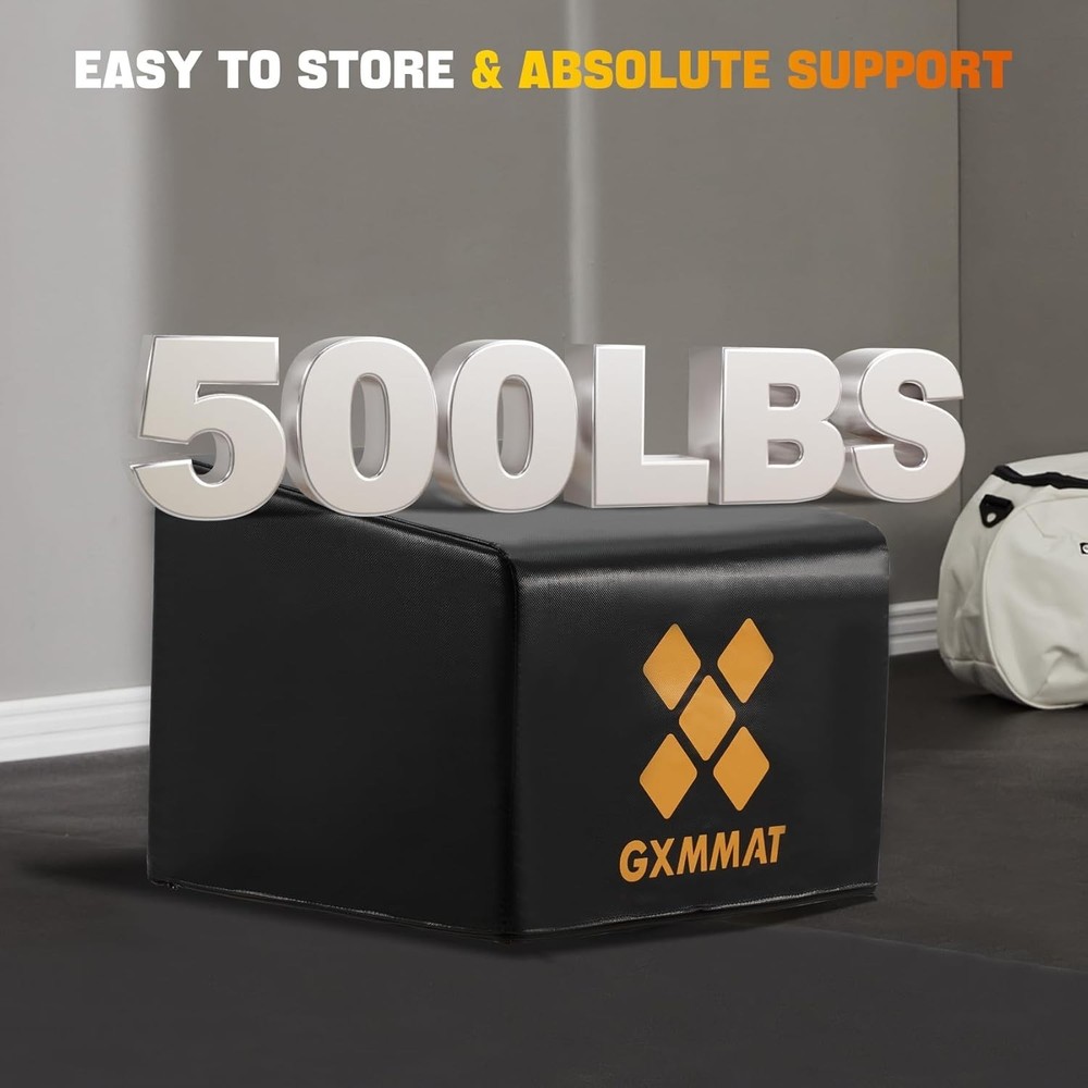 Hip Thrust Bench, Multi-Functional Hip Thrust Machine with Non-Slip Bottom Su...