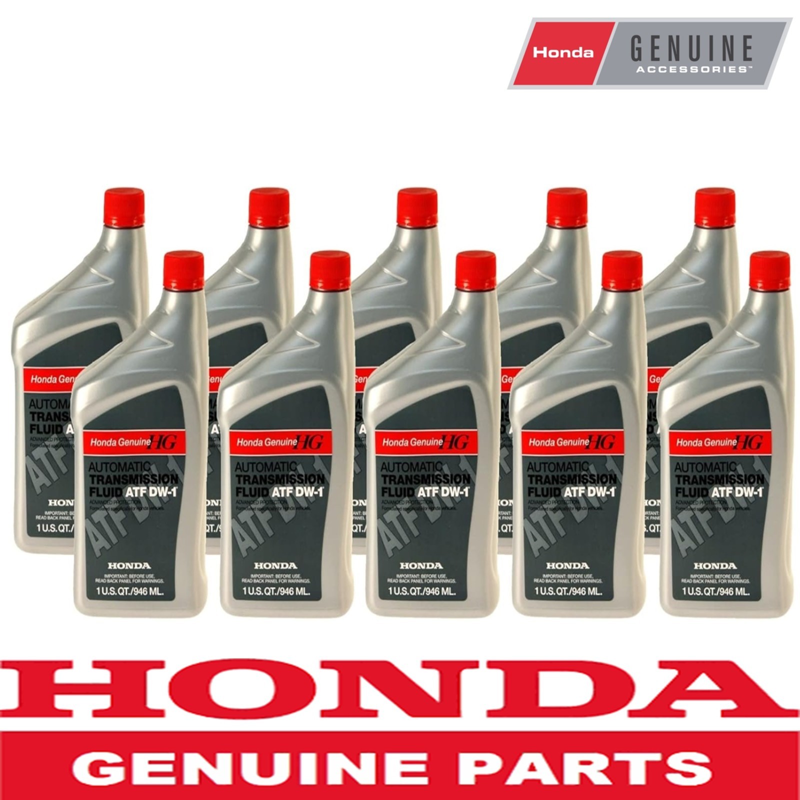 10 Quarts GENUINE HONDA Automatic Transmission oil Fluid ATF DW1 For Acura Honda