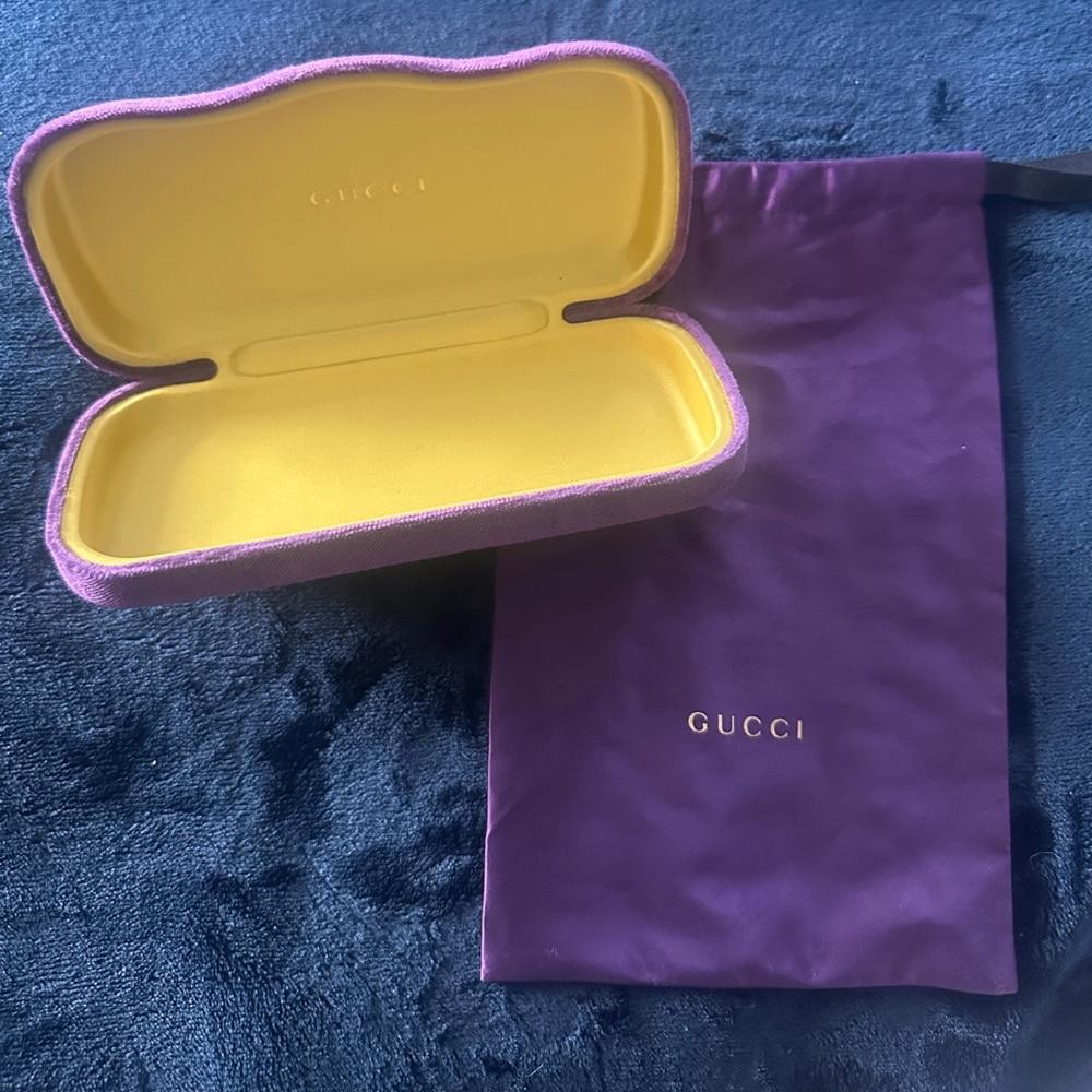 Gucci Prescription Frames with Case & Bag