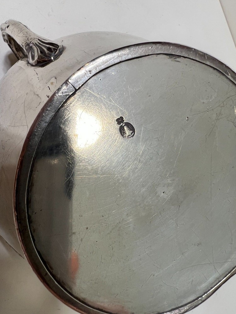 Antique W & G Sissons Silversmiths in Sheffield Silverplate Handled Open Sugar