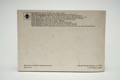 Pentax Super Program Instruction Manual