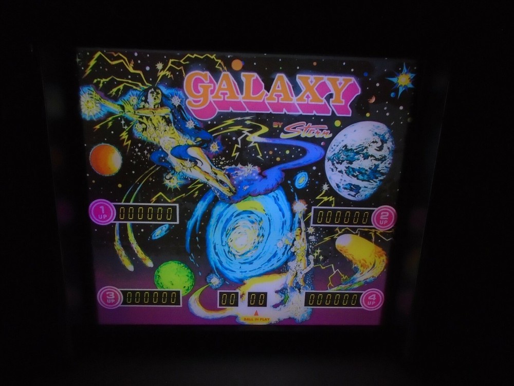Stern Galaxy Pinball Head LED Display light box