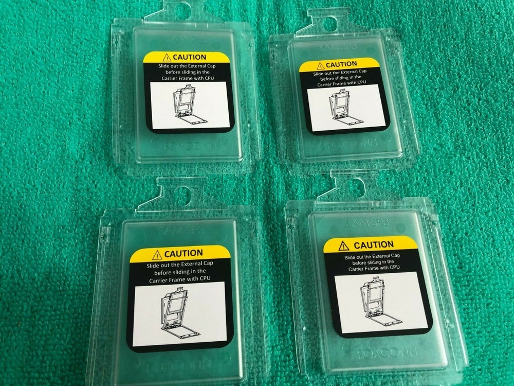 LOT 10 Pcs  SAM SP3 TR4 CPU SOCKET COVER ,ORIGINAL