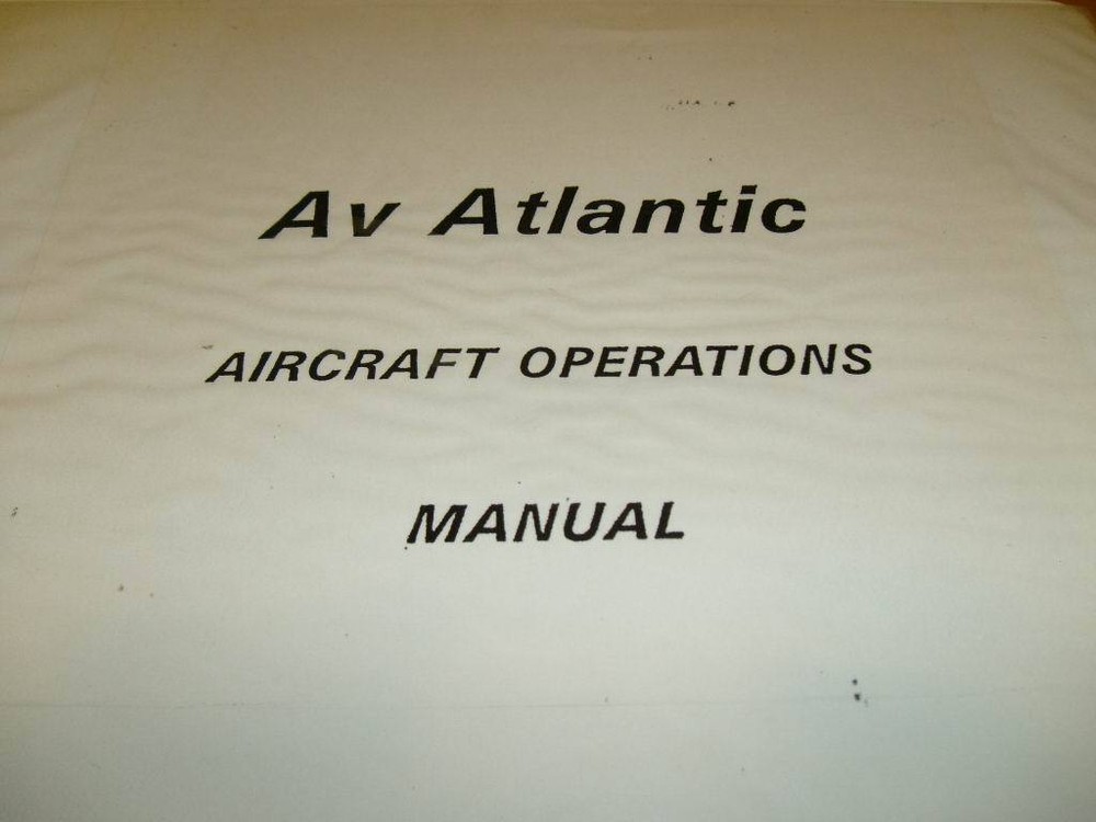 Boeing 727 Operations Manual