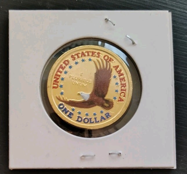 2000-P Colorized Sacagawea Dollar