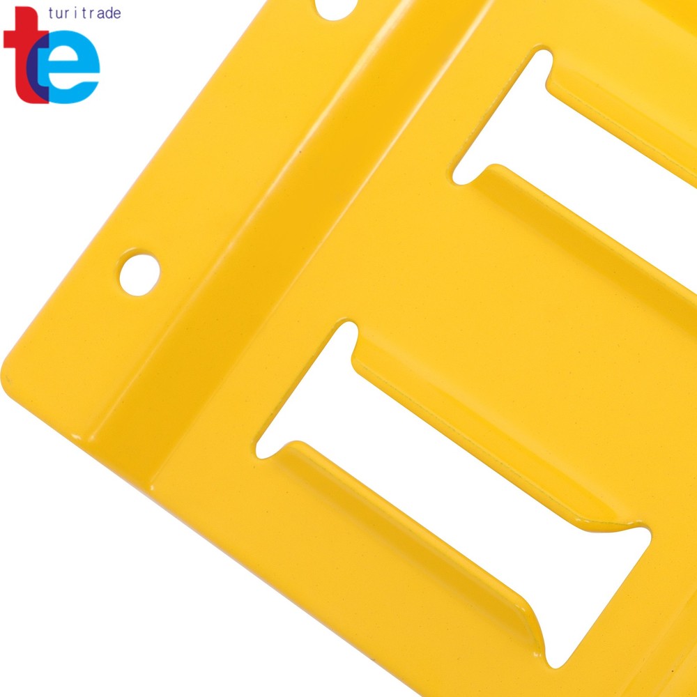 Wheel Chock Tie-Down Kit 4PCS E Track Wheel Chock 2PCS 7.5' Tie-Down Strap
