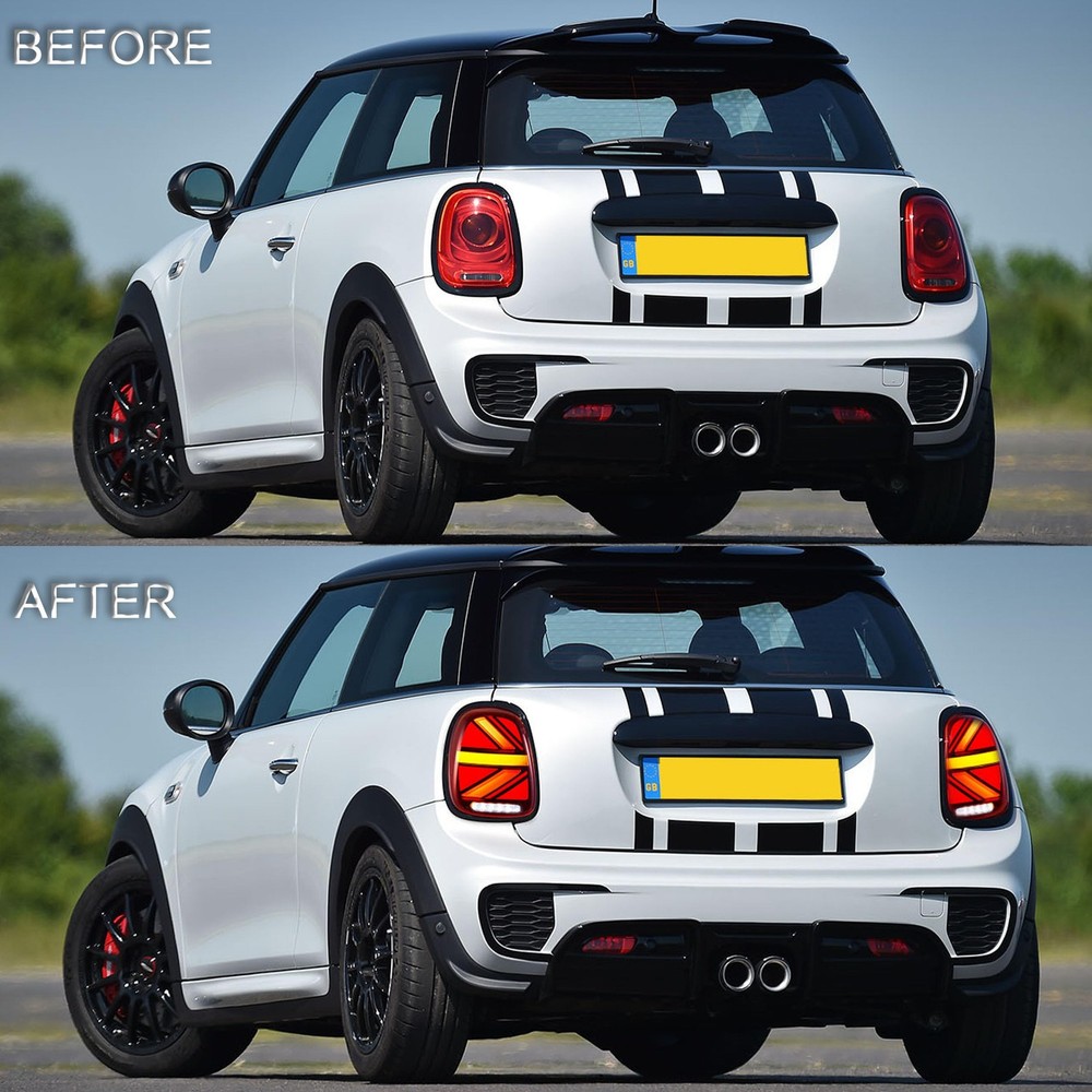LED Tail Lights for Mini Cooper F55 F56 2014-2017 Sequential Dynamic Startup