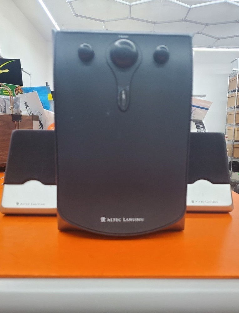 ⭐️⭐️⭐️⭐️⭐️ USED Altec Lansing 121i Computer Speakers & Subwoofer