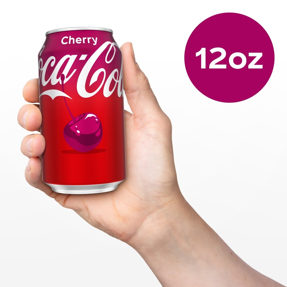 Coca-Cola Soda Pop Cans 12 oz 12