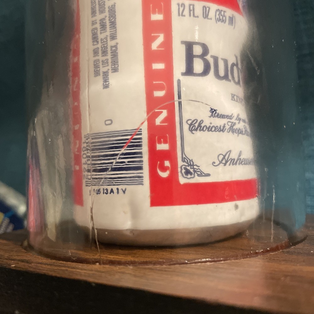 Budweiser Nostalgia Man Cave, Can In A Bottle-SEE DESCRIPTION