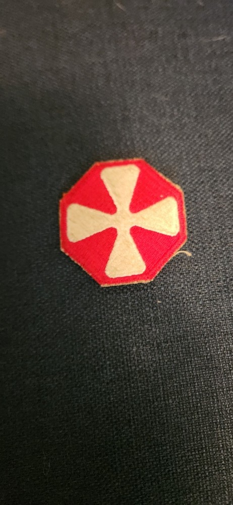 WWII 8th army Shoulder Patch