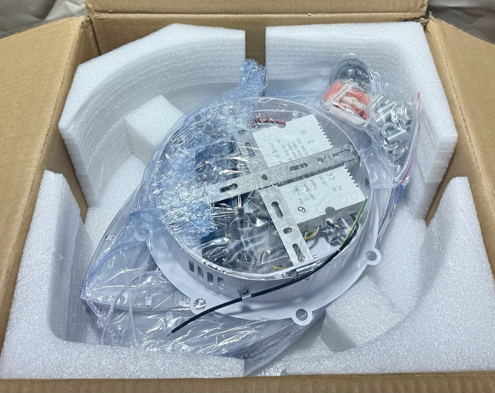 25" Modern Fan Lights LED Ceiling Light kit With Remote APP Control