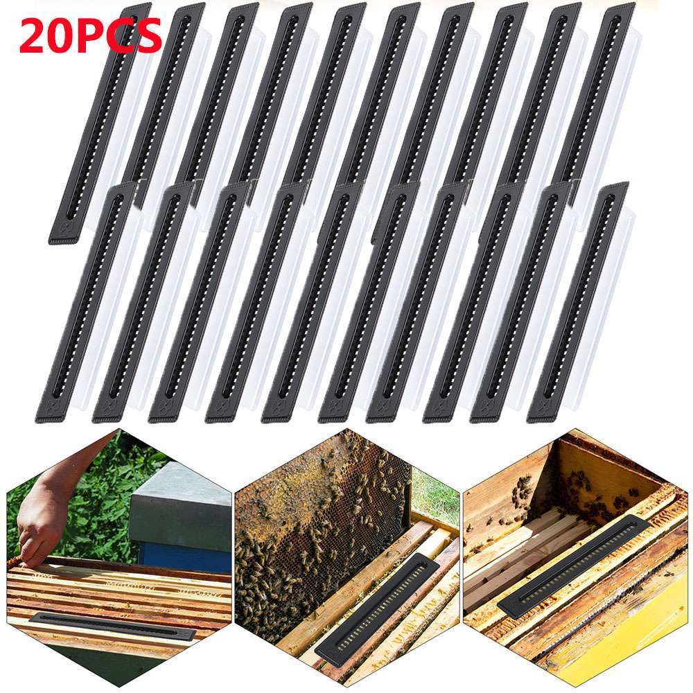 20pcs Plastic Small Bee Hive Beetle Blaster BeeHive Beetle Trap Beekeeping Tools