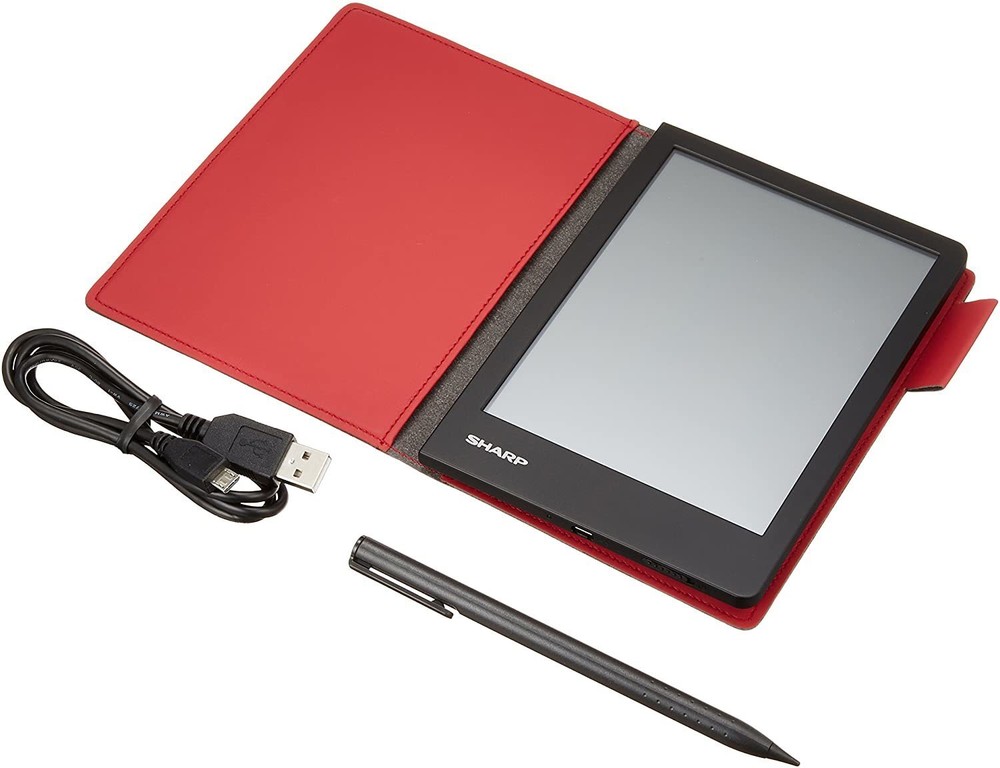 SHARP Electronic Notebook Black WG-N20-B