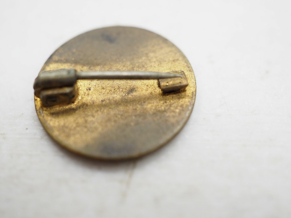 Early Eagle Bicycle Pin Circa 1890s Enamel