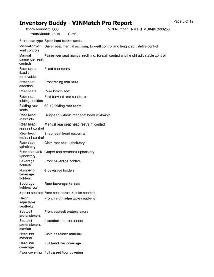 Camera/Projector Camera Front Windshield Mounted Fits 19 C-HR 1117762