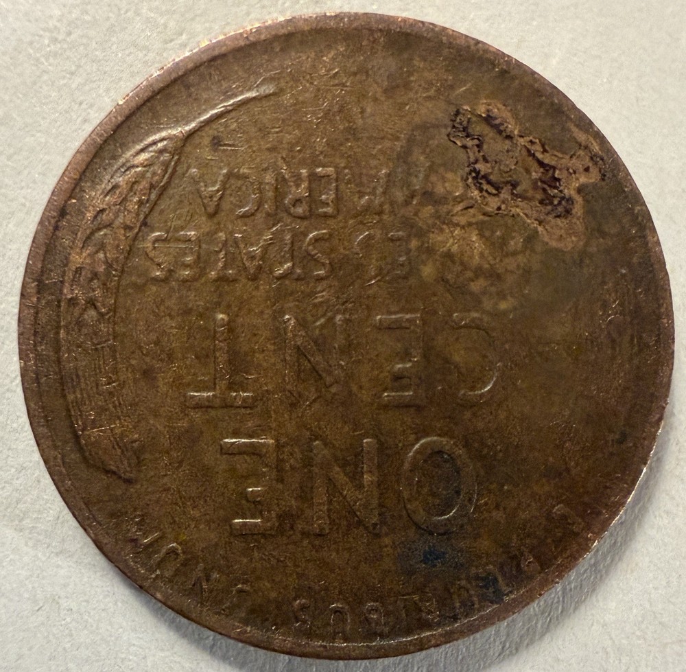 1944 D Lincoln Wheat Penny DDO + Obverse + Reverse Errors (#517)