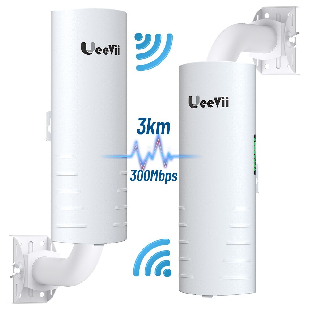 Wireless Bridge UeeVii Point to Point Starlink WiFi Extender Signal Booster 14dB
