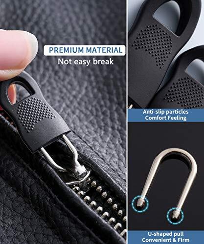 Zipper Pulls Fixer Extension Zipper Tab Tag Replacement For Bag 20 Pcs