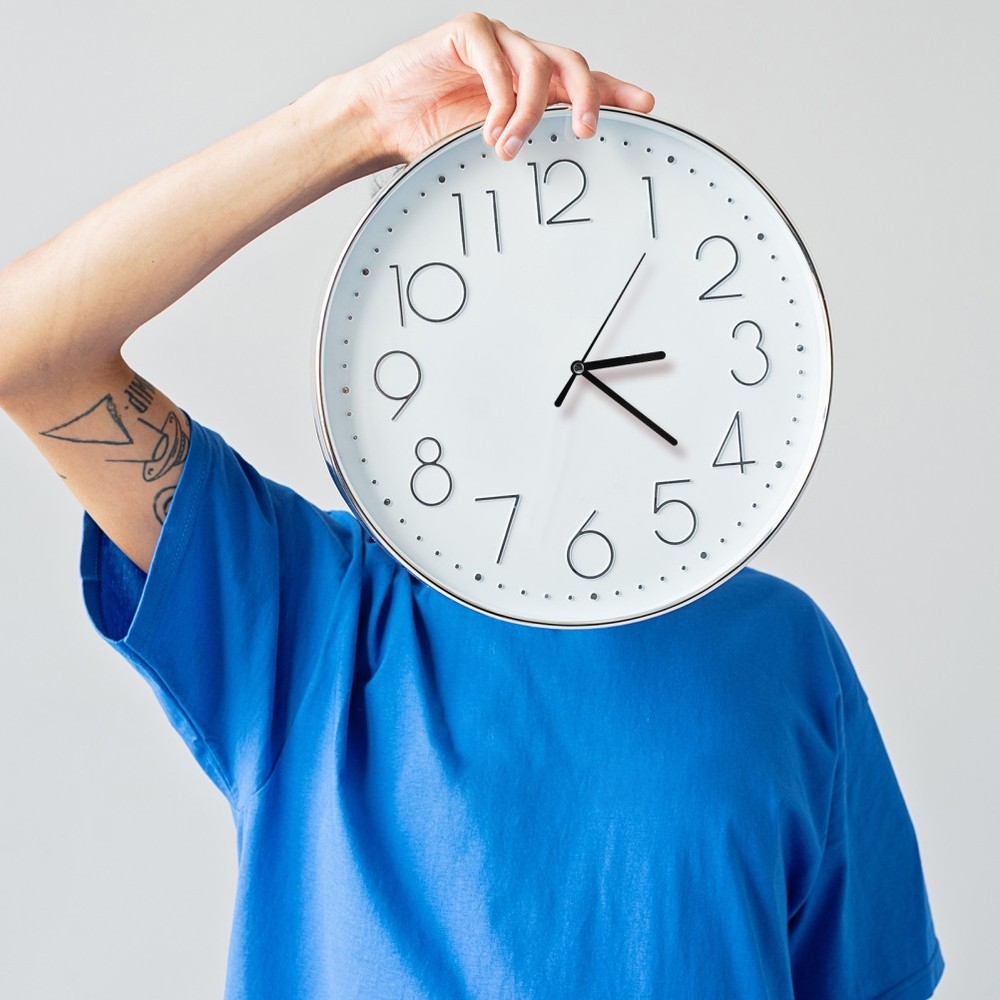 Clock Mechanism Replacement Kit with Mute Movement and Plastic Clock Hands